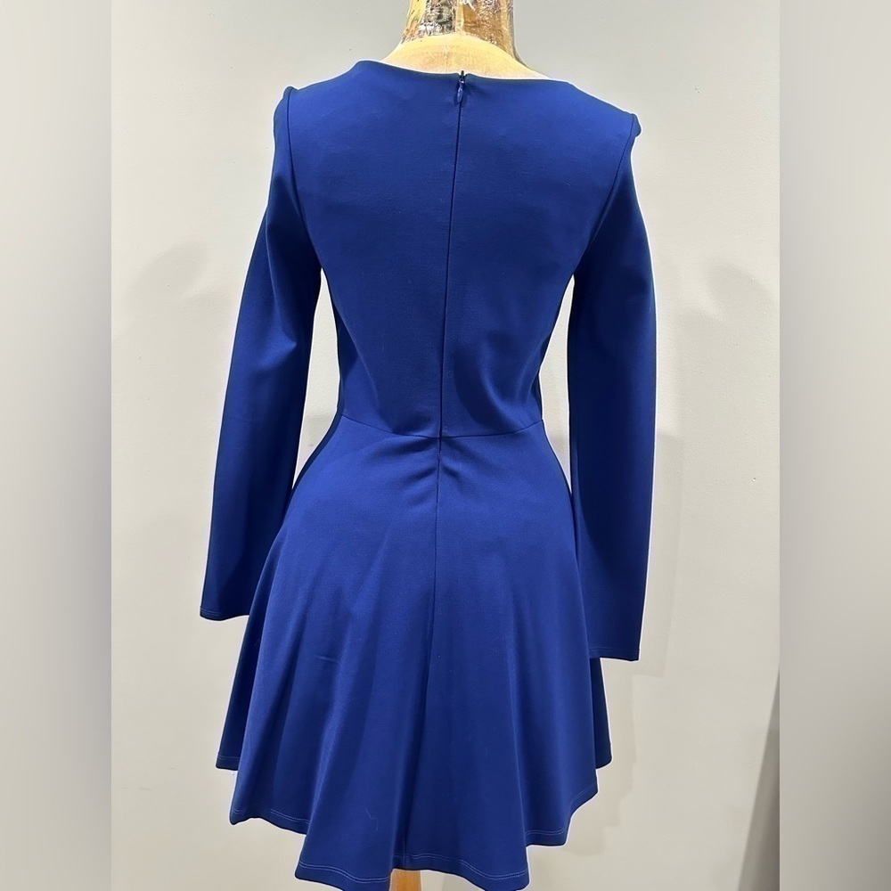 Lulus Forever Chic Royal Blue Long Sleeve Dress New Small - Picture 6 of 10